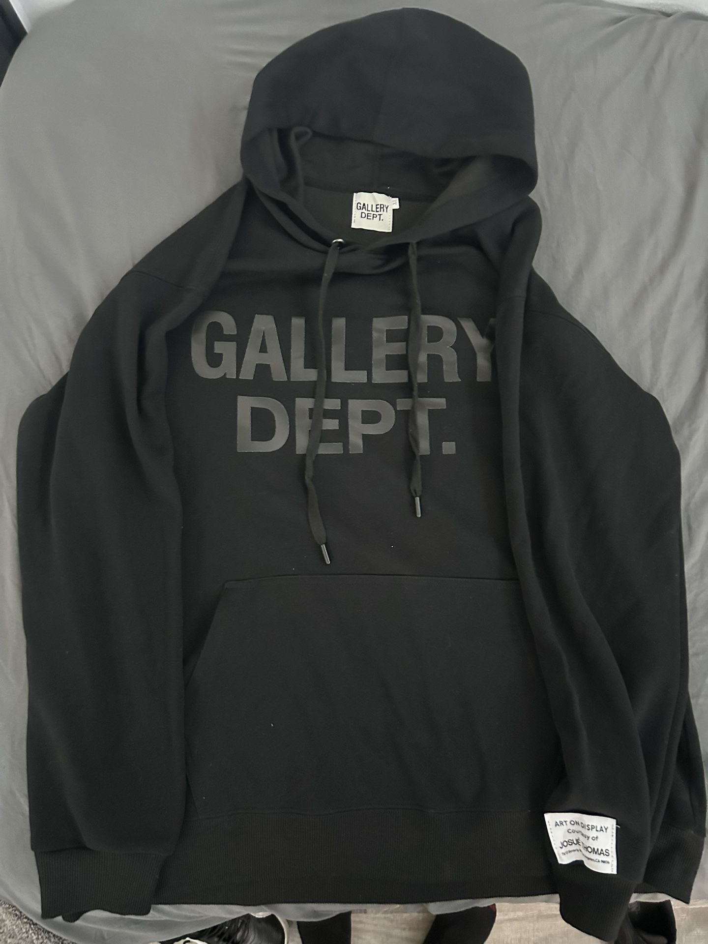 Gallery Dept hoodie in black size XL