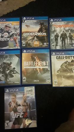 Ps4 games for sale