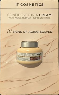 IT Cosmetics Confidence in a Cream Anti-Aging Moisturizer SUPER SIZE 4 oz NIB