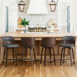 Set Of 2 Vantage Swivel Barstools