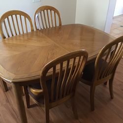 Dining Table and Chairs