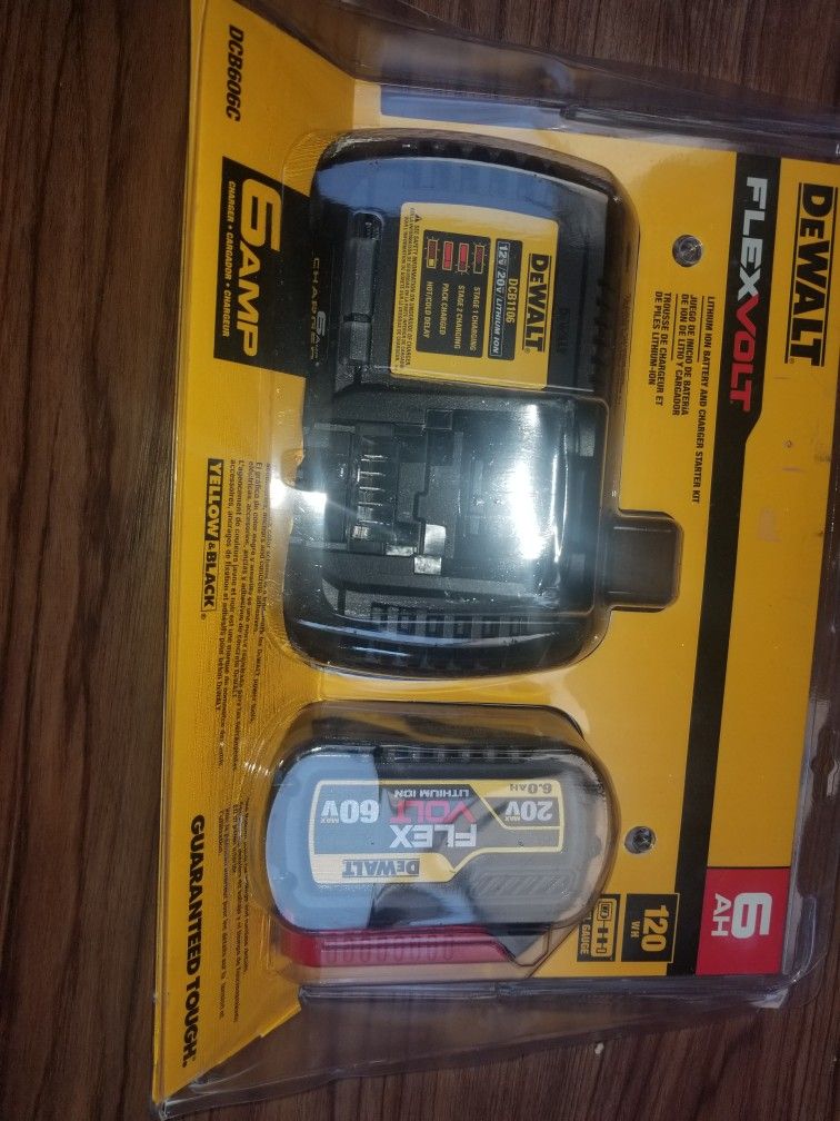 Dewalt 60v Flex Battery & Charger