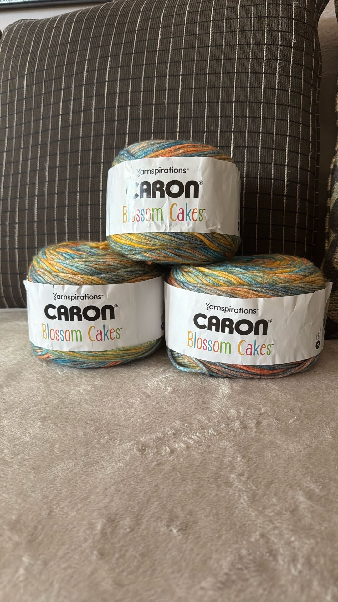 3 Of Yarnspirations™ Caron Blossom Cakes Yarn 🧶