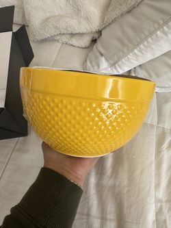 Bowl Set Yellow Set Of 3 