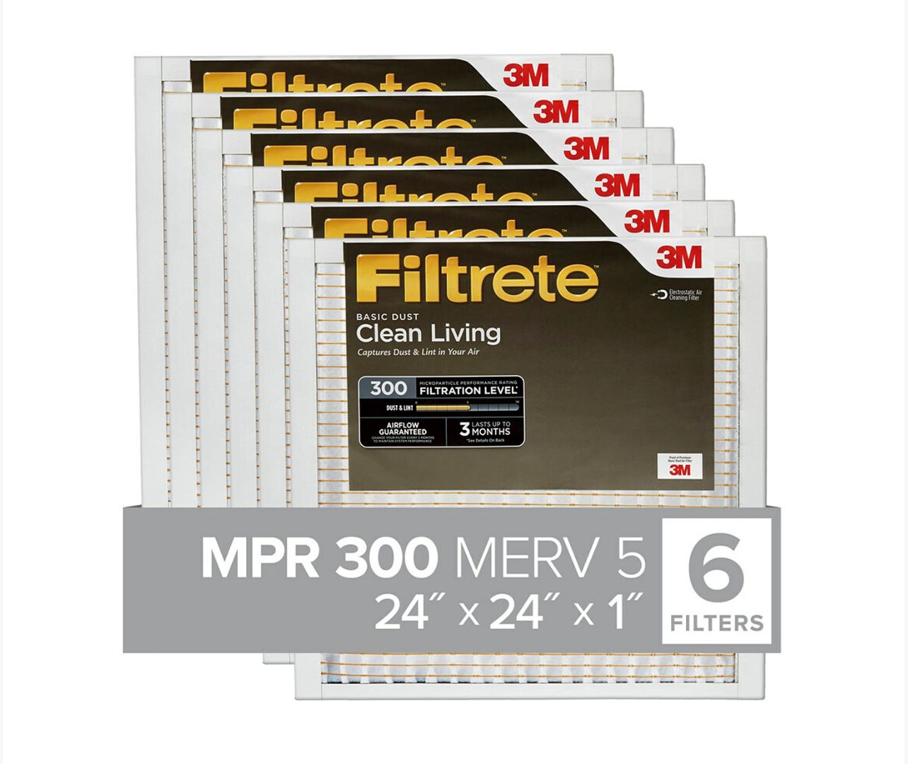 Air Filters 24 x 24 (6 Pack)