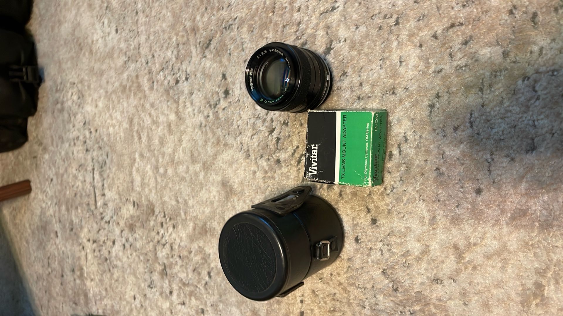 Tamron 105 With Case And Nikon Tx Mount
