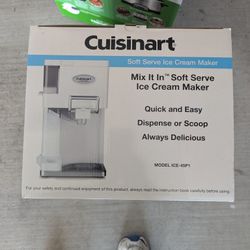Cuisinart Ice Cream Maker 1.5qt
