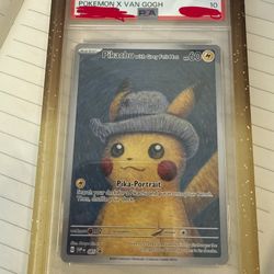 Pikachu With Grey Felt Hat PSA 10 Pokemon Graded Slab