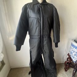 Vintage Walls | Blizzard Pruf Insulated Coveralls Size Medium Short!! 15200BK 