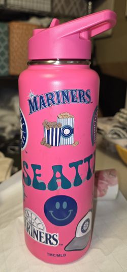 SEATTLE MARINERS Stainless Steel Vacuum Travel Jug