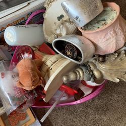 Wall Hanging And Flowers Pots