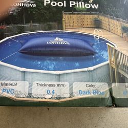 Brand New Dark Blue Pool Pillow (4 x 8ft)