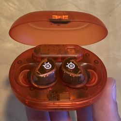 SteelSeries Arctis GameBuds Glorange Limited Edition - Wireless Gaming Earphones