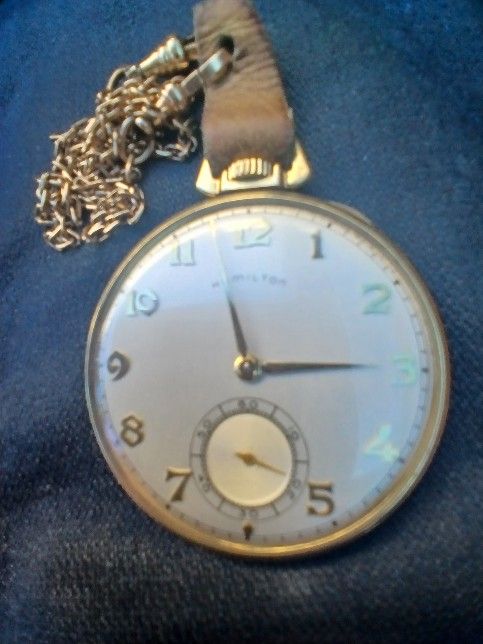 Hamilton Pocket Watch 1950s
