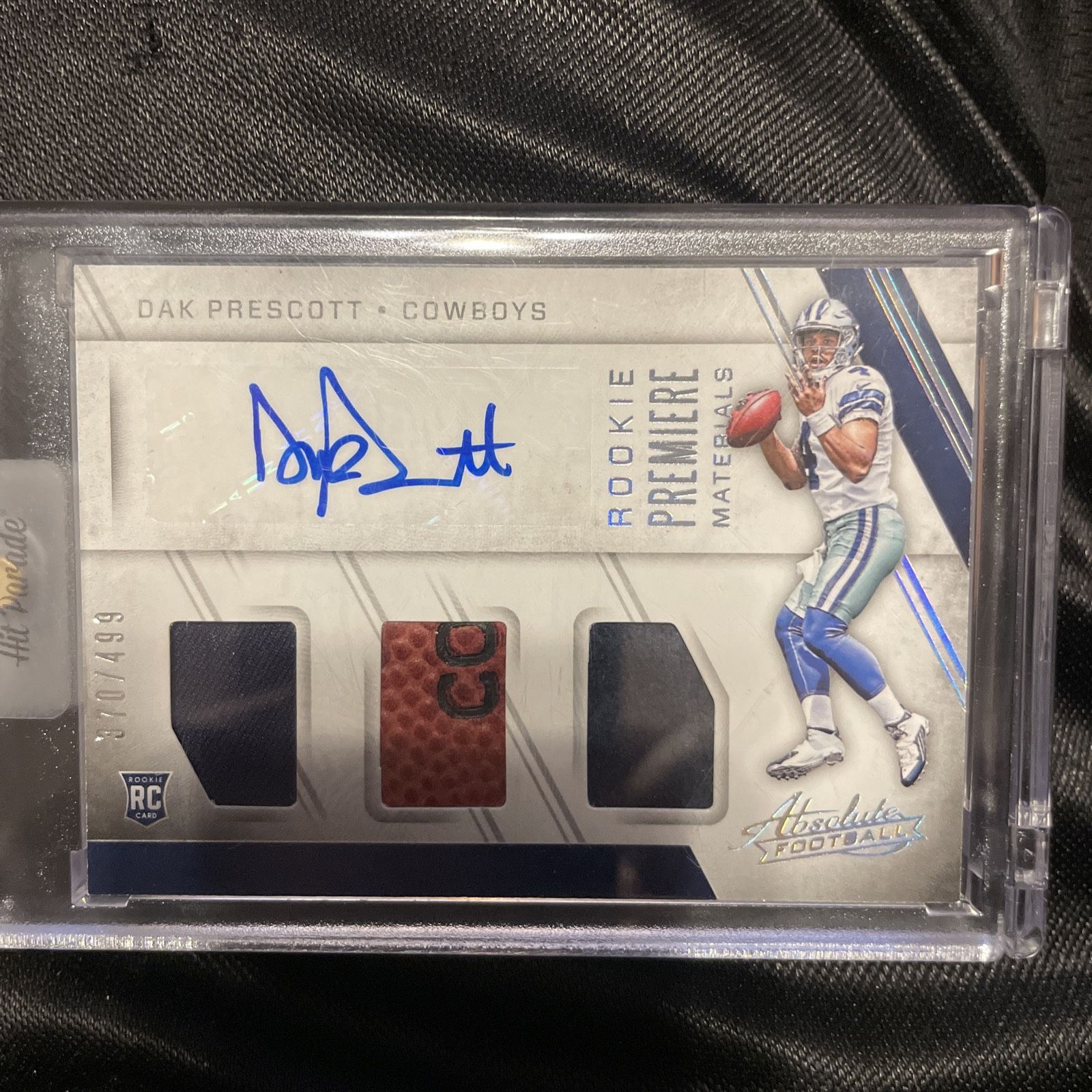 2016 Absolute Dak Prescott Rookie Auto Premier Materials