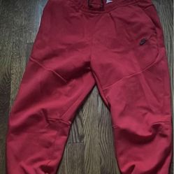 Nike Tech Pants Red 