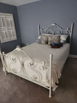 Bed and frame