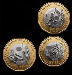 World Cup coins/ monedas del mundial