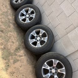 2015-2022 Chevy Colorado Wheels amd Tires 