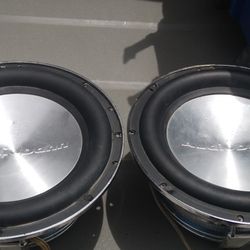 10 Inch Audiobahn Subwoofers