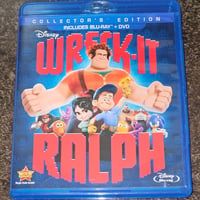 Disney Wreck It Ralph Collector's Edition Blu-Ray DVD Disc Movie