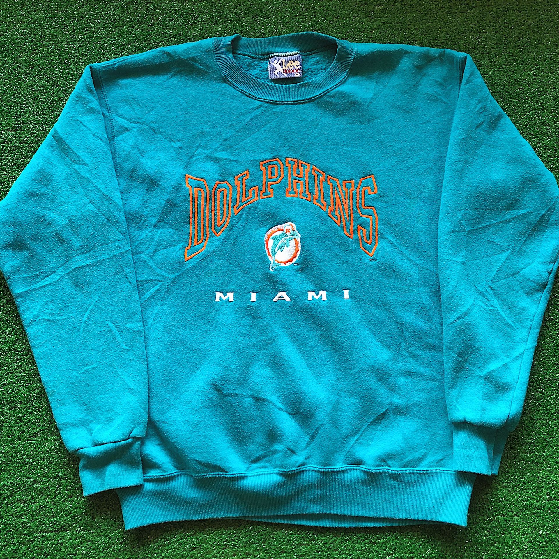Vintage Miami Dolphins NFL Crewneck Sweatshirt