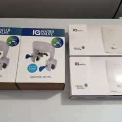 IQ Water Valve & IQ Wifi 6 Mesh Router NEW