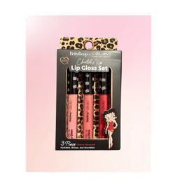 Lips-Celavi x Betty Boop Cheetah 3pc Lip Gloss