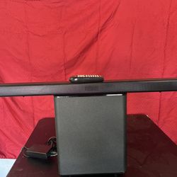 Samsung Soundbar And Subwoofer