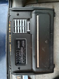 Kenwood car amp