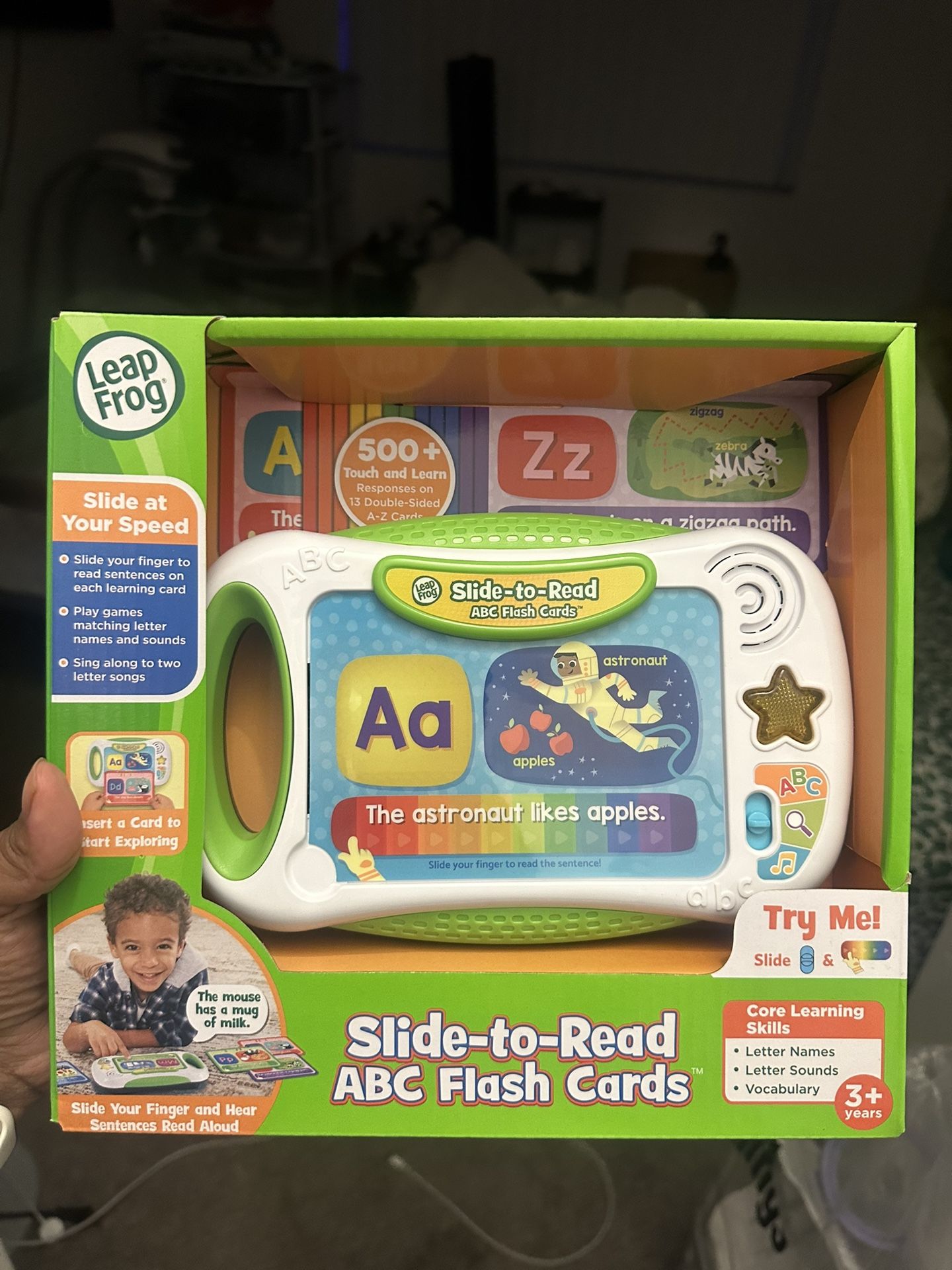 Slide To Read ABC Flash Cards