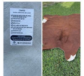 Cowhide rug
