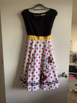 Disney Parks Dress Shop Polka Dot Minnie Mouse Dress