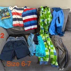 Boys Clothing bundle Size 6/7 
