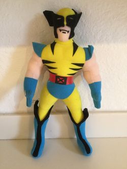 2001 Wolverine Plush 13” Doll by Kelly Toys NEW