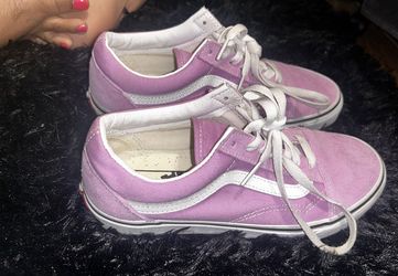 Pink/White Vans