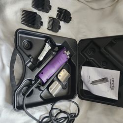 Andis dog grooming kit.