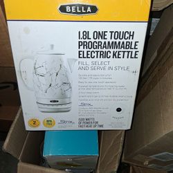 Bella 1.8L Programmable Kettle, New