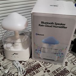 Bluetooth Speaker Rain Cloud Humidifier 