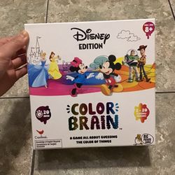 Disney Edition Color Brain Family Party Night Trivia Knowledge Game Quiz Board Games Kids Adult Fan Collection Disney Movie Collectibles