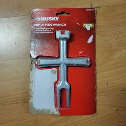 Husky pop-plug wrench