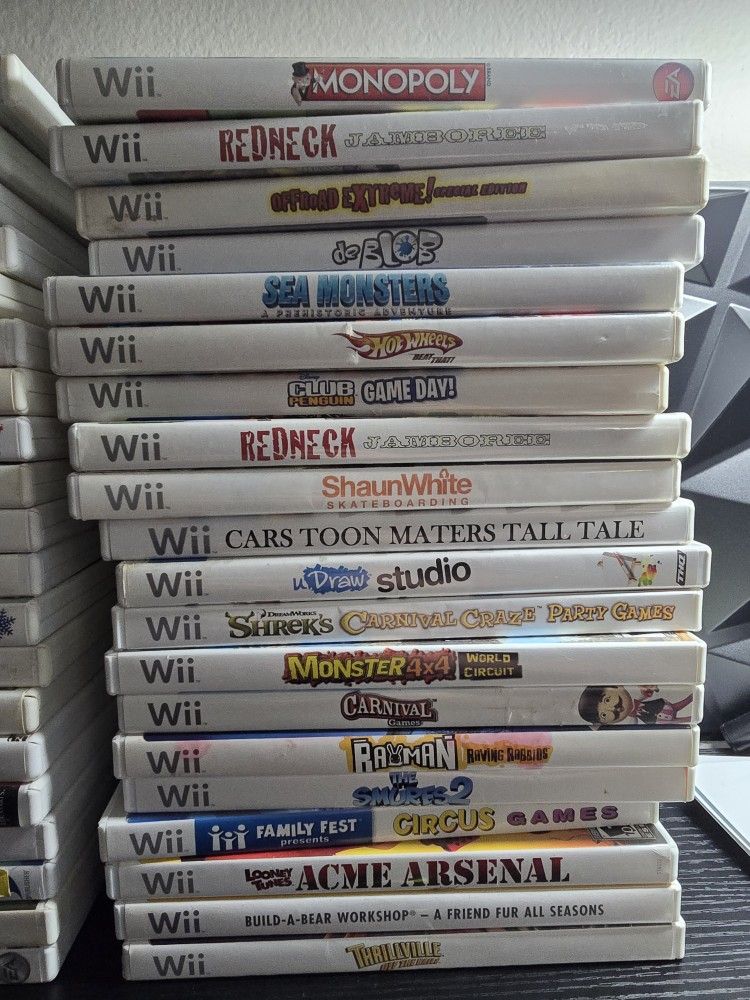 Nintendo Wii Lot Of 20 Games Most Complete Cib