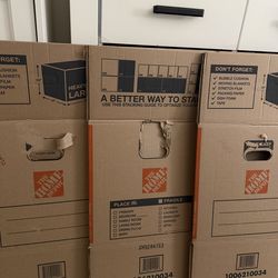 Home Depot Boxes - Used