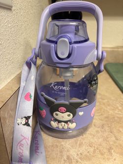 Kuromi water bottle