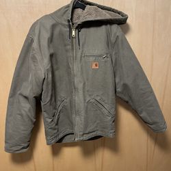 Carhartt J141 LBR Sandstone Sierra Jacket – Sherpa-Lined (Men’s) Selling my Carhartt J141 in the LBR (Light Brown) color. Jacket is very clean, lightl