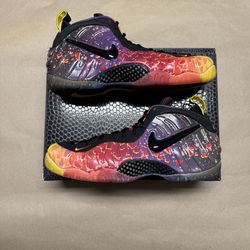 Nike Air Foamposite Pro PRM Premium Area 72 Mens size 14 Basketball Shoes Rare!