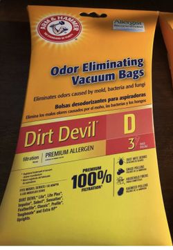 Arm & Hammer Dirt Devil Vacuum Bag D 62594A