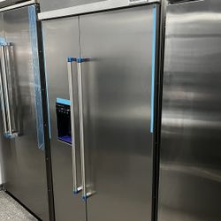 Kitchenaid 42” Built In Side By Side Refrigerator 