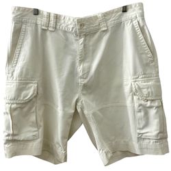 POLO RALPH LAUREN White Cargo Shorts Classic Fit Men’s Size 38