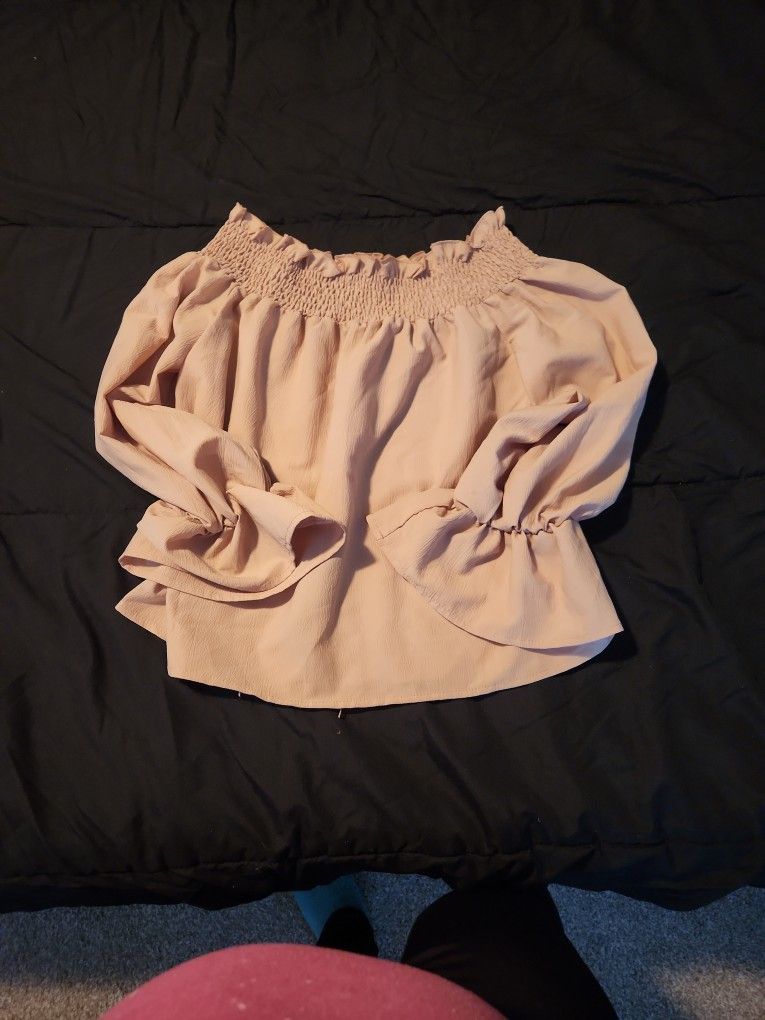 Boutique Off Shoulder Blouse